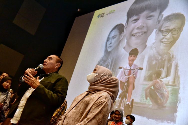 Nonton Film Tegar, Gubsu Tegaskan Jangan Ada Diskriminasi kepada Anak Difabel