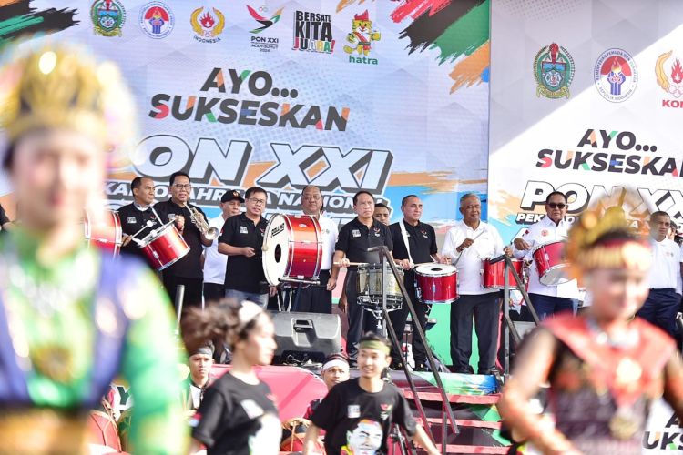 PON ke 21/2024 Diluncurkan, Gubsu Ajak Masyarakat Sumut Jadi Tuan Rumah Yang Baik