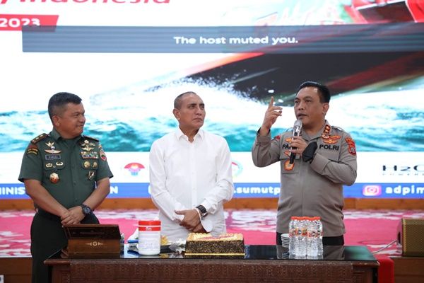 Kapolda Sumut Nyatakan Persiapan F1H2O Danau Toba Lancar