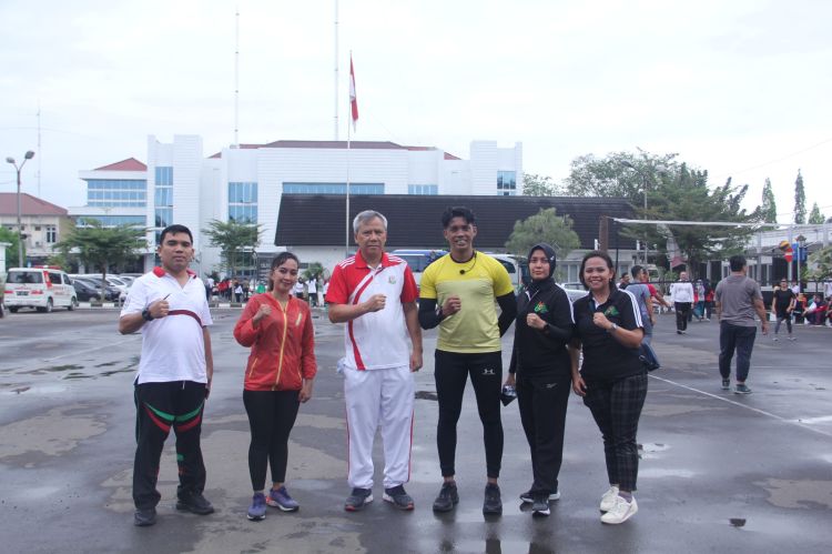 Wujudkan Persamaan Persepsi, Kejati Sumut Rutin Gelar Olahraga