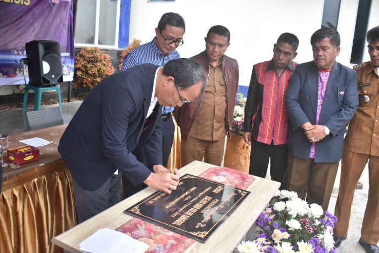 Bupati Humbahas Resmikan Gedung dan Pelayanan Hemodialisa serta CT Scan di RSUD Dolok Sanggul