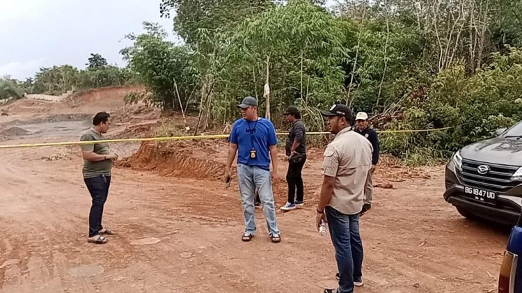 Polrestabes Palembang dan Dinas Pertambangan Amankan Galian C Tak Berizin