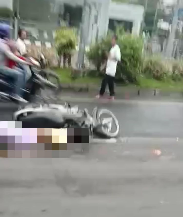 Kasus Laka di Medan Meningkat ! Pagi Ini, Pengendara Cewek Korban Tabrak Lari Tewas Mengenaskan