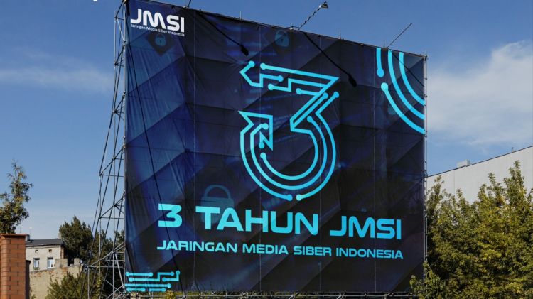 Gunakan Tipografi Nulshock, Inilah Karakter, Filosi, dan Arti Logo HUT ke-3 JMSI