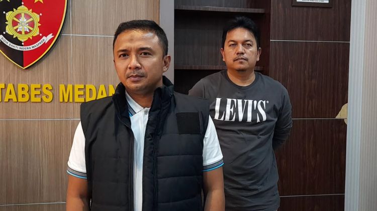 Satreskrim Polrestabes Medan Tangkap 5 Pelaku Penipuan Modus Jual Mobil Lelang