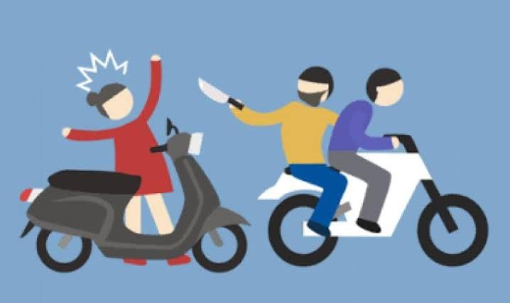 Wanita Muda Dibegal, Pundak Korban Koyak Terkena Sajam