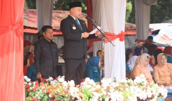 Dirgahayu HAB Ke-77, Bupati Labuhanbatu Sampaikan Amanat Menteri Agama