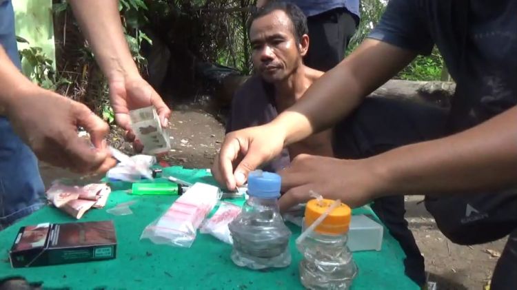 Satres Narkoba Berhasil Amankan Bandar Beserta Barang Bukti Belasan Paket Sabu