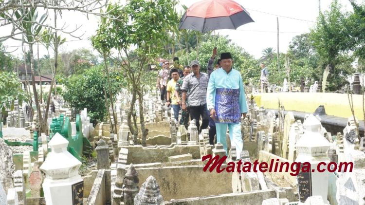 Hormati Leluhur & Pahlawan, Syah Afandin Ajak Jajaran Ziarah ke Makam Sultan Langkat