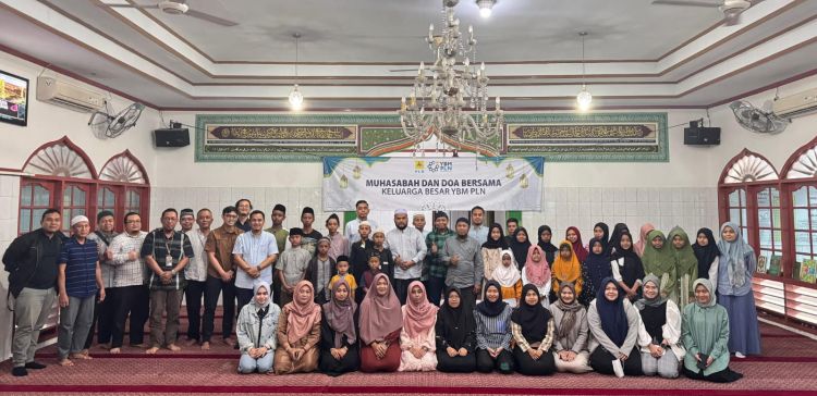 PLN Gelar Muhasabah dan Doa Bersama Anak Yatim Dhuafa di Medan