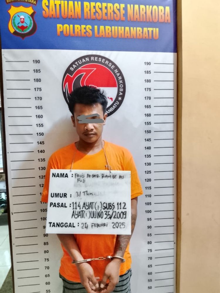 Residivis Narkoba Kembali Di Ciduk Sares Narkoba Polres Labuhanbatu