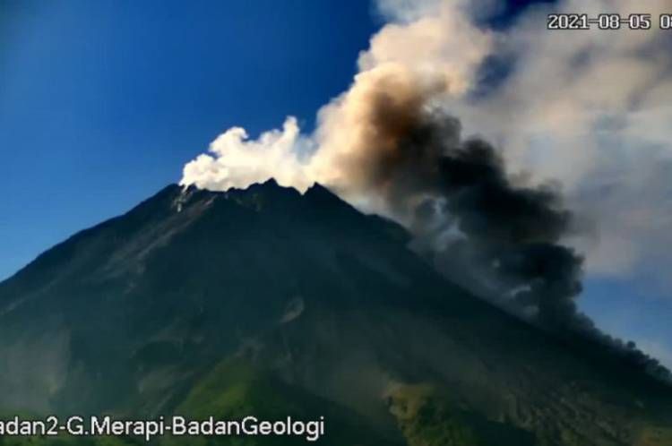 Warning PVMBG ! Masyarakat Jangan Dekati Gunung Merapi, Sudah 56 Kali Erupsi