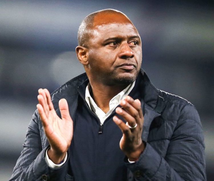 Patrick Vieira Resmi Dipecat Crystal Palace dari Kursi Pelatih