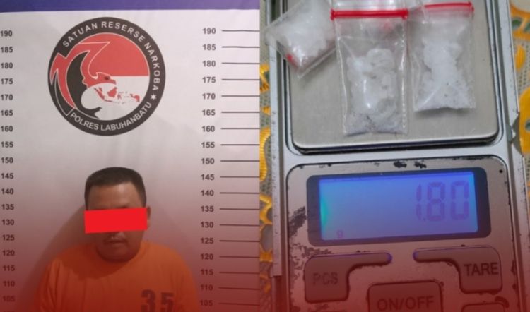 Polres Labuhanbatu Ungkap Kasus Narkotika Di Desa Ujung Padang