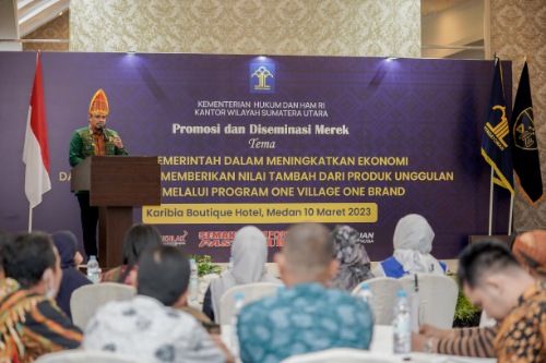 Bobby Nasution Ajak Pelaku UMKM untuk Daftarkan Hak Kekayaan Intelektual