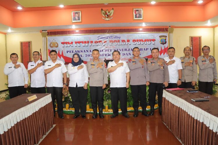 Polda Sumut Lakukan  Audit Kinerja Polres Siantar
