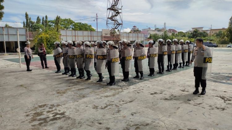 Persiapan Pengamanan Pilpanag 2023, Polres Simalungun Gelar Pelatihan Dalmas