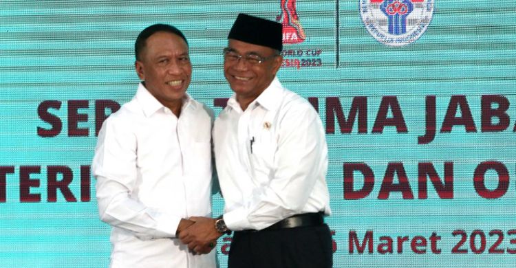 Sertijab Menpora, Muhadjir   Ingin Lebih Cepat Lebih Baik