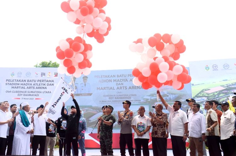 Mulai Dibangun, Venue Sport Centre Sumut Ditarget Rampung Desember