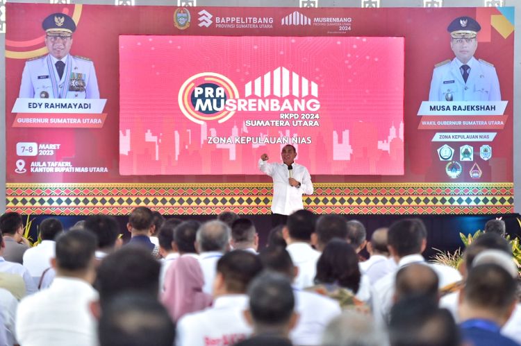 Pemprov Sumut Fokuskan Pembangunan Infrastruktur dan Pangan di Nias