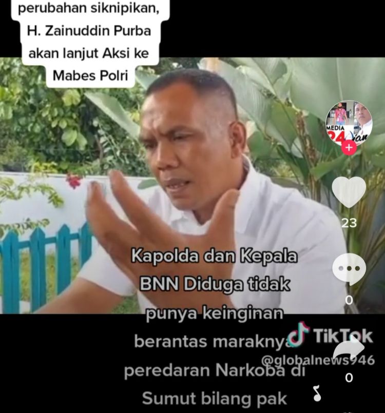 Anggota DPRD Sumut Bawa Persoalan  Maraknya Narkoba di Sumut ke Mabes Polri