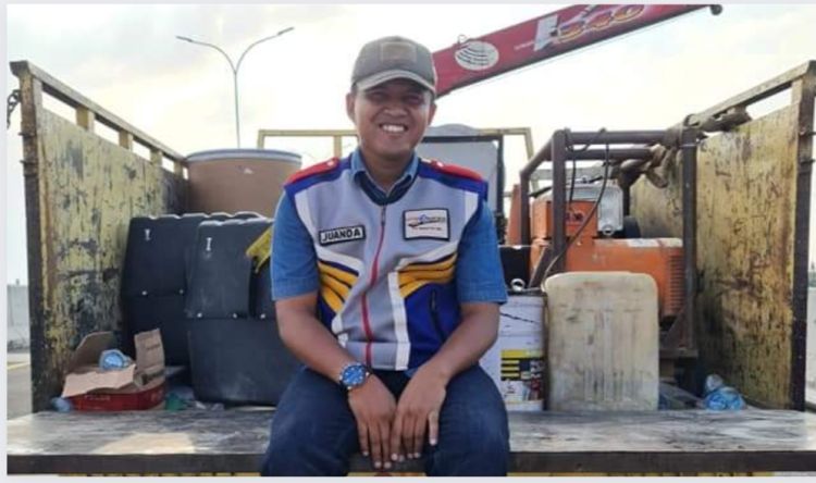 Mantap ! Meski DPO, Orangnya Eks Walikota Binjai Masih Main Proyek