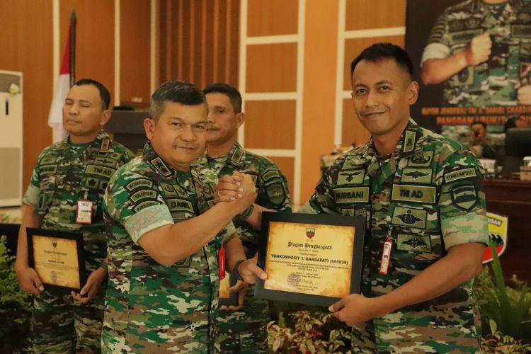 Pangdam I/BB Sampaikan Visi-Misi dan Pokok Kebijakan serta Strategi TA 2023 kepada Seluruh Dansat