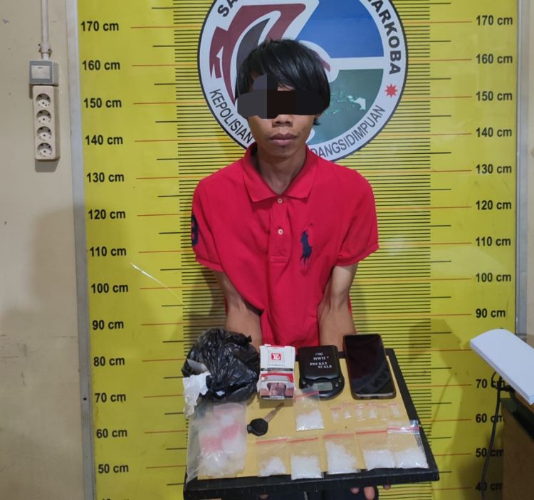Nyambi Edarkan Sabu, Petani di Padangsidimpuan Ditangkap