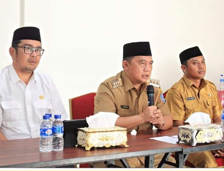 Bupati Erik Membuka Ujian Praktek Sholat Fardhu dan Sholat Jenazah se-Kabupaten Labuhanbatu