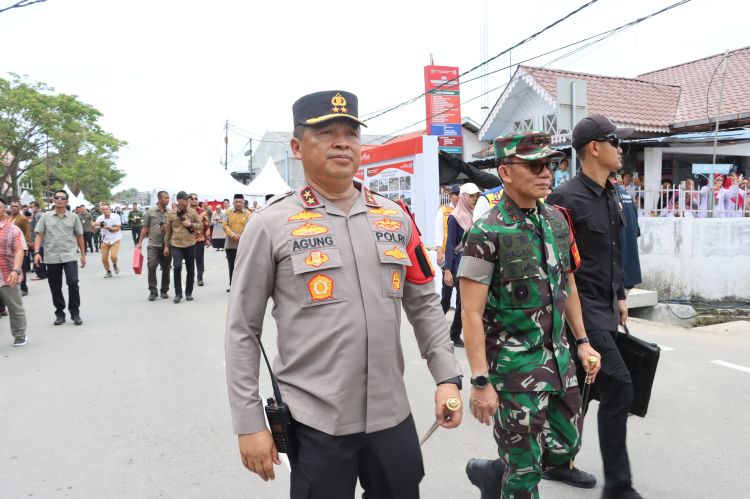 Kapolda Sumut Sambut Presiden Jokowi Kunker di Sumut