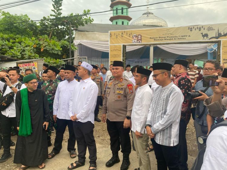Kapolres Hadiri Safari Ramadhan Gubsu