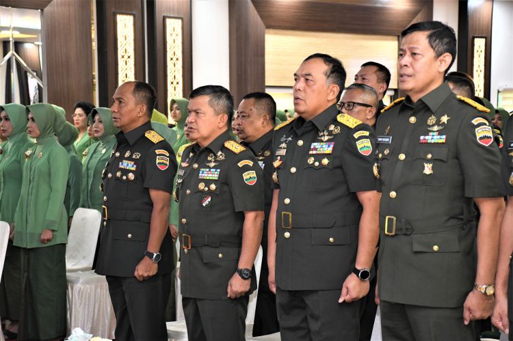 HUT Ke-77, Pangdam I/BB Harapkan Persit Beri Pembinaan ke Istri dan Keluarga Prajurit