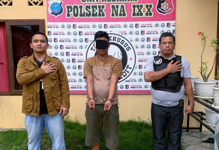 Polsek NA IX-X Sita 74,51 Gram Sabu dari Residivis