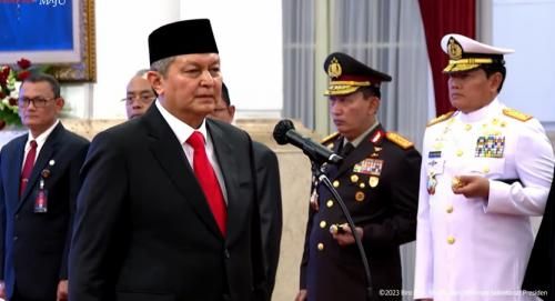 Rycko Amelza Resmi Dilantik Jadi Kepala BNPT