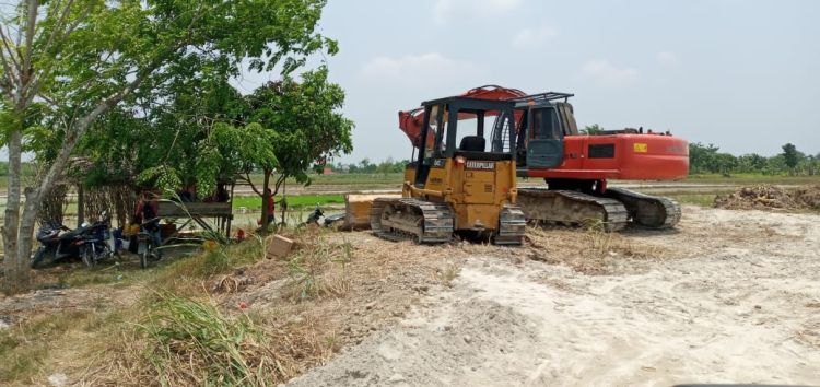 Tinjau Lokasi, LSM PON Optimistis Pembangunan Sport Center Gak Molor