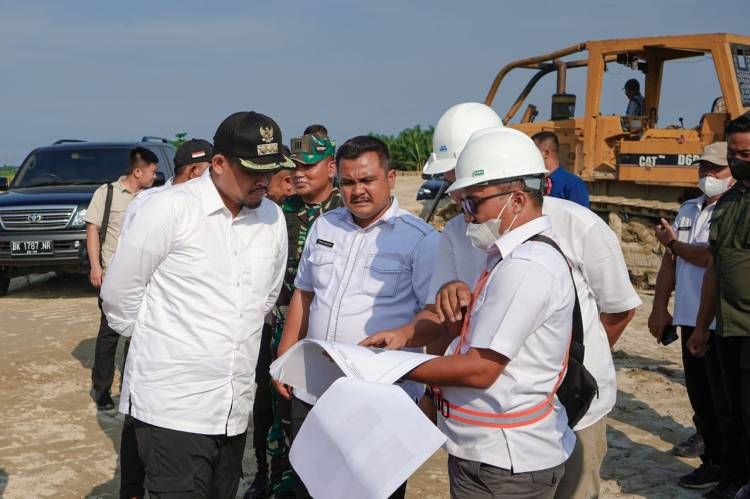 Ditarget Pemerataan Penimbunan Lahan   Medan Islamic Center Kelar Pekan Depan