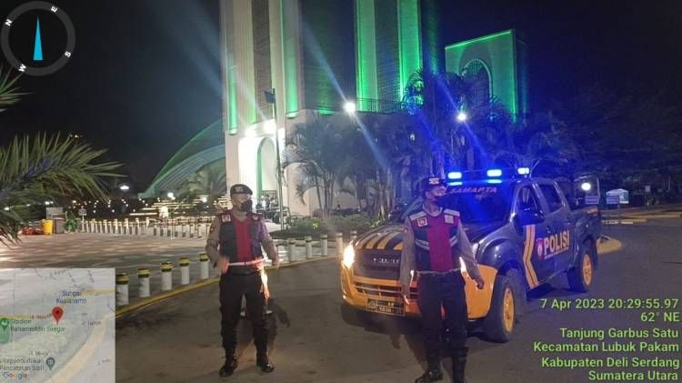 Patroli Rutin Selama Ramadhan Jaga Wilkum Polresta Deli Serdang  yang Dianggap Rawan