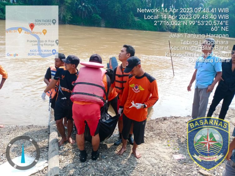 Perahu Ditumpangi Bocor, Pemuda asal Labuhan Batu Tewas Tenggelam
