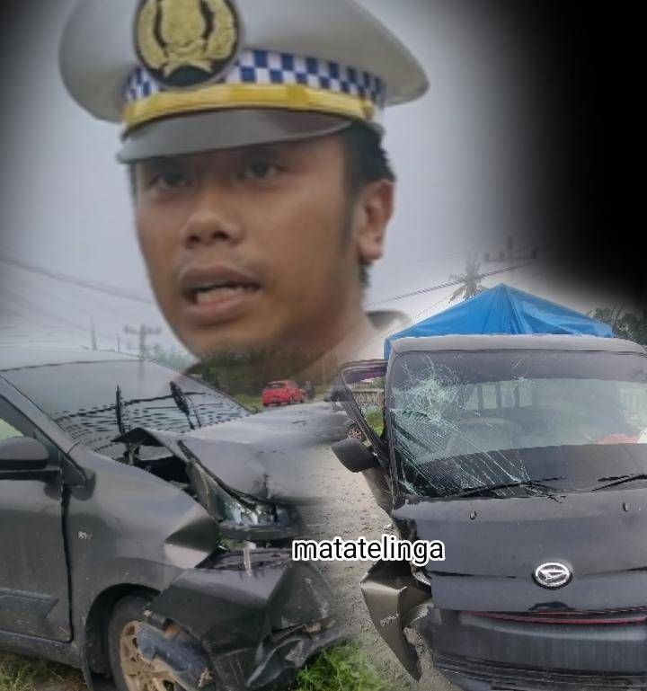 Serem, Brak! Tabrakan Beruntun Depan Kuburan Ledong Kisaran