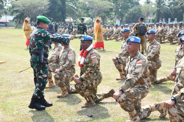 Pangdam Apresiasi Satgas BGC TNI Konga XXXIX-D/Monusco Kongo Mainbody Yonmek 121/MK, Pangdam: Buat Kodam I/BB Bangga