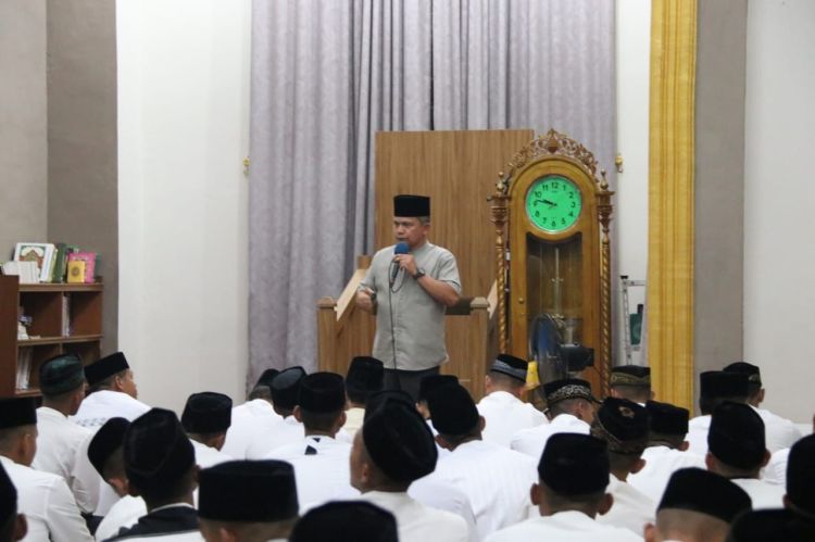 Pangdam I/BB Ajak Prajurit Yonif R-100/PS Tingkatkan Disiplin, Iman dan Taqwa