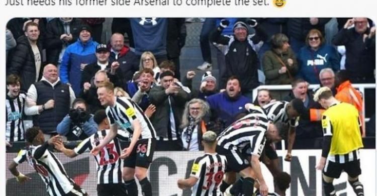 Masuk 3 Besar Liga Inggris,   Skuad Newcastle United  Nyodok si Kuping Bundar