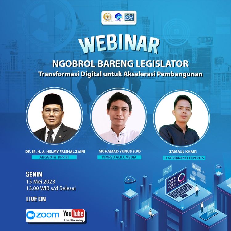 Ngobrol Bareng Legislator: Transformasi Digital untuk Akselerasi Pembangunan