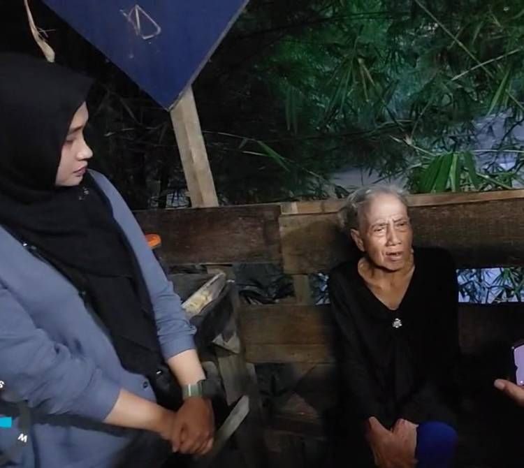 Tinggal Sebatang Kara di Pinggir Sungai Denai Dalam Gubuk Reot, Dipasilitasi Dibawa Ke Pantai Jompo