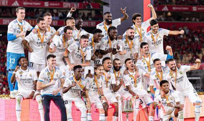 Sikat Osasuna 2-1, Real Madrid Juara Copa del Rey