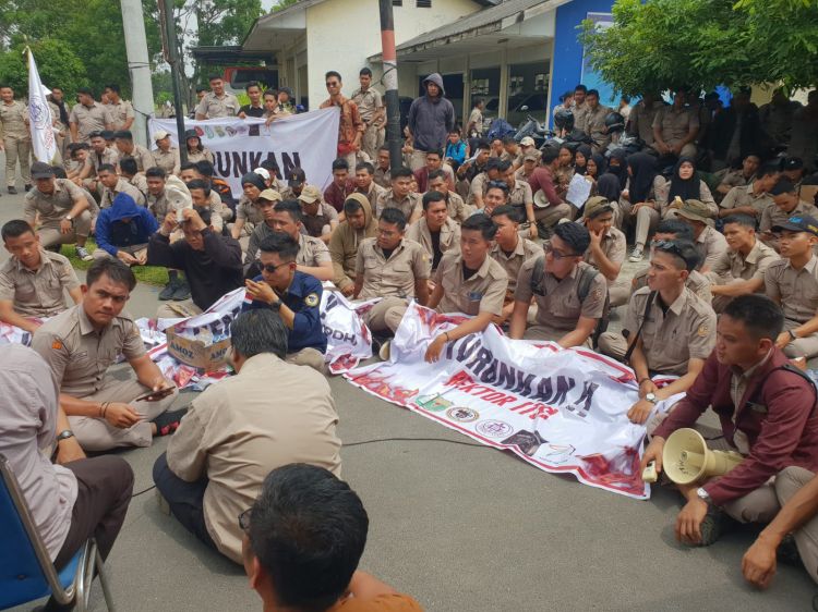 Dugaan Pungli dan Penggelapan Dana Mahasiswa ITSI Disampaikan ke Polda Sumut
