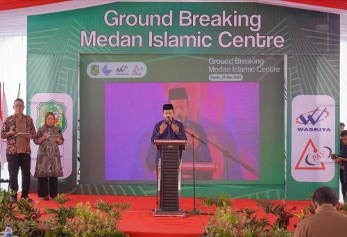 Pembangunan Medan Islamic Centre Diharapkan jadi Mercusuar Bagi Dunia