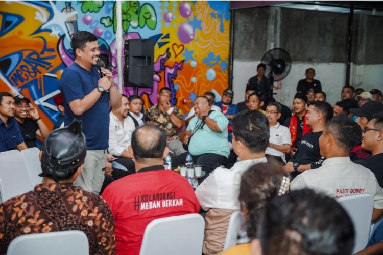 Edy Rahmayadi-Ijeck Siap Maju Pilgubsu, Ratusan Kelompok Relawan Justru Temui Bobby Nasution, Ada Apa?