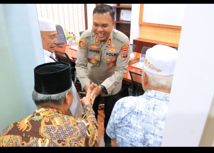Kapolres Labuhanbatu Sambut Ketua Muhamadiyah, Bicara Soal Musda ke XI Muhammadiyah dan Aisyiyah