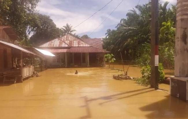 Delapan Kabupaten dan Kota di Aceh Kebanjiran, Ratusan Kepala Keluarga Terimbas